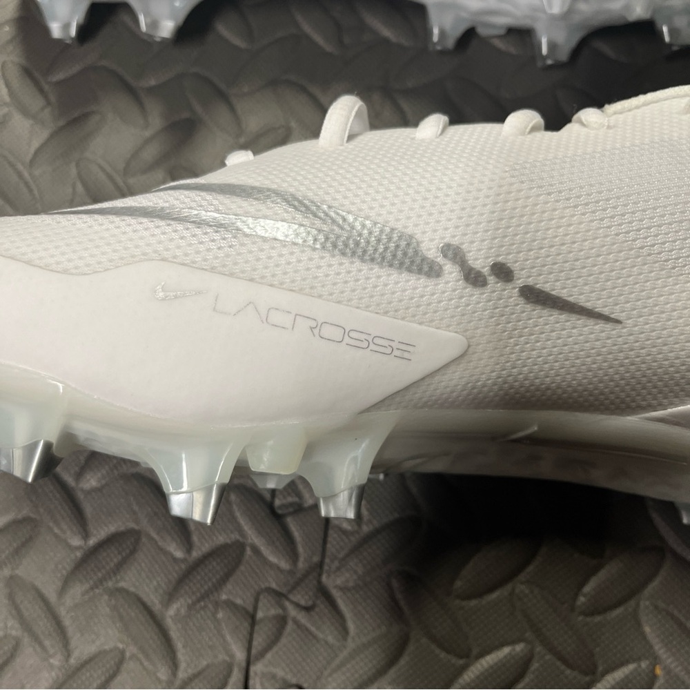 Nike Alpha Huarache 8 Pro LAX White Platinum CW4439-110 Men's Size 14 Cl… - Picture 6 of 10